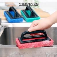 ราคา BIGBIEGOP2B ทําความสะอาดสระว่ายน้ํา, Scrubber ขจัดคราบฟองน้ําแปรง,พลาสติกทนทานอเนกประสงค์พร้อมที่จับเครื่องมือทําความสะอาด (51013086622)
