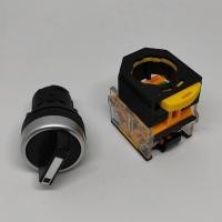 ราคา ซีเล็กเตอร์สามทาง selector switch 3 way อุปกรณ์ควบคุม แผงควบคุม ตู้ไฟฟ้า (6267333468)