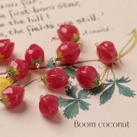 ราคา ทับทิมดอกไม้ Bud เรซิ่นจี้หลวมลูกปัด diy ลูกปัด Handmade สร้อยข้อมือแขวนสร้อยคอสร้อยคอลูกปัดเครื่องประดับอุปกรณ์เสริมวัสดุ (48613094333)