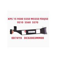 ราคา เหมาะสําหรับ DELL DELL XPS15 9500 9510 สายอินเทอร์เฟซแบตเตอรี่ 9520 9530M5550 M5560 (24048094508)