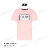 ราคา DKNY Sport เสื้อยืดคอกลมผู้หญิง รุ่น Subway Tile Graphic Tee Code: DP4T9724 4CR (28873601587)