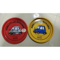 ราคา ถาดสังกะสีงานเก่า แป้งเด็ก อิกคิวซังลาย Honda City With Motocompo มีสองสี แดงกับเหลืองครับ (29217997630)
