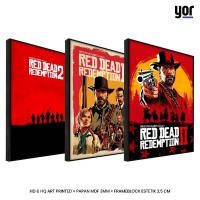 ราคา โปสเตอร์เกม Red Dead Redemption 2 Frameblocks - ตกแต่งห้องเกมเมอร์ (54254389643)
