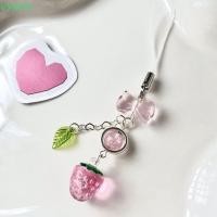 ราคา VYNOR Red Cherry Goblin Chain, Spice Girl Style Aesthetic Strawberry Goblin Chain, Charm Key Chain Star Y2k Girl Gift (44812867765)