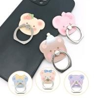 ราคา [พร้อมส่ง] Phone iRing ห่วงติดโทรศัพท์ แหวนติดโทรศัพท์ การ์ตูน หมี น่ารัก Cute Bear Animal Cartoon หมุนได้ (46410823407)