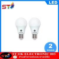 ราคา ST (ซื้อ1ฟรี1)หลอดไฟ led Bulb 3W 5W 7W 9W 12W 15W 18W 24wขั้วเกลียว E27 แสงสีขาว Daylight ไฟบ้าน AC 220V หลอดไฟแอลอีดี (5317019141)