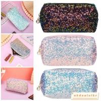 ราคา IOKDEALS1 กระเป๋าซิปกระเป๋าถือคุณภาพสูงกระเป๋าปากกาเลื่อมนางเงือก (50910800025)