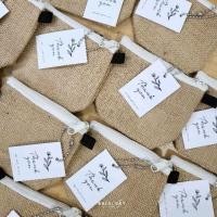 ราคา ของชำร่วย ของที่ระลึก กระเป๋าใส่เหรียญผ้ากระสอบ สีธรรมชาติ | แถมป้ายฟรี ทุกชิ้น (21492042729)