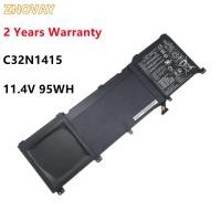 ราคา ZNOVAY C32N1415 11.4V แบตเตอรี่แล็ปท็อป95WH สำหรับ Asus ZenBook Pro UX501 G501VW G501JW UX501JW N501VW UX501LW (24984527589)