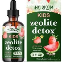 ราคา Zeolite Detox สําหรับเด็ก Liquid Drops - Gentle Daily Cleanse & Spee Support with Methylated B12 & Vitamin D - Kids Clinoptilolite Zeolite Drops Detox อาหารเสริมทําความสะอาด 2oz (53364666632)