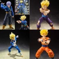 ราคา Dragon Ball Z Gohan Super Saiyan 2 Awakening Goku Trunks Vegeta Joints Movable Action Figure รุ่น (46558774757)