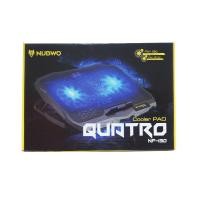 ราคา Nubwo พัดลมโน๊ตบุ๊ค พัดลมรองโน๊ตบุ๊ค 4ใบพัด ปรับระดับได้ Cooler pad Quatro NF-130 (43056015466)