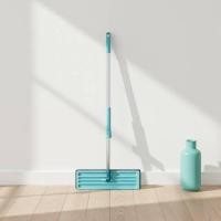 ราคา EGN Flat Floor Mop บีบ Mop แฮนด์ฟรี Wringing ทําความสะอาดพื้น Mop แผ่นไมโครไฟเบอร์ Lazy Mop เปียกหรือแห้ง Usage เครื่องมือทําความสะอาดบ้าน N (49761758411)
