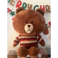 ราคา ของใหม่ : หมอนผ้าห่ม ตุ๊กตาผ้าห่ม Brown Line Friends (22461667320)