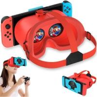 ราคา ชุดหูฟัง VR สําหรับ Nintendo SWITCH & SWITCH รุ่น OLED, สวิทช์ VR Virtual Boy แว่นตาปรับเลนส์ HD และสะดวกสบายสายคล้องคอ, Labo VR Kit 3D แว่นตาสําหรับสวิทช์ Accessorie (56961486280)