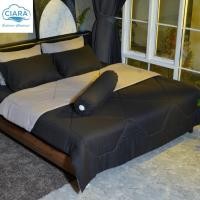 ราคา CIARA Bedding ผ้าปูที่นอน ผ้าห่มนวมสีทูโทน (สีดำ+สีเทา) ผ้าไมโครเทค ลินิน 400 เส้นด้าย ผ้านุ่มสบายผิว (52756444991)