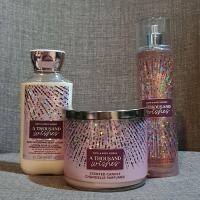 ราคา BATH & BODY WORKS น้ำหอม บอดี้โลชั่น เทียนหอม Bath and body works กลิ่น A THOUSAND WISHES (40061793652)