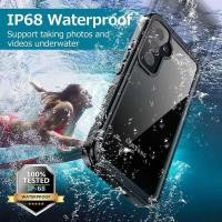 ราคา ❥ Ip68 กรณีกันน้ําสําหรับ Samsung Galaxy A55 A35 A15 A14 A54 FE S24 Ultra S2 (24541549845)