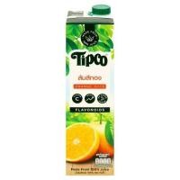 ราคา [สินค้าส่งด่วน] ทิปโก้น้ำส้มสีทอง100% 1000มล. TIPCO SI THONG ORANGE JUICE 100% 1000 ML. (56611293627)
