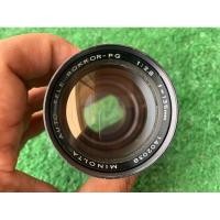 ราคา เลนส์มือหมุน Minolta Auto Tele Rokkor-PG 135mm f2.8 ตีเสียเป็นอะไหล่ (19389455718)