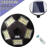 ราคา โคมไฟ UFO 20 ทิศทาง LED 22000W - 28000W Square Light ไฟถนน ไฟโซล่าเซลล์ Solar Street Light พลังงานแสงอาทิตย์ LED แสงขาว (10307847715)