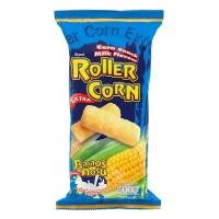 ราคา โรลเลอร์คอร์นเอ็กซ์ตร้าข้าวโพดอบกรอบรสนม 65กรัม Roller Corn Extra Milk Flavour 65g. [หมายเลขบาร์โค้ด 8852681011217 ] (55612602878)