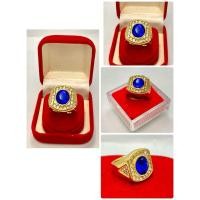 ราคา แหวนทอง 18k พลอยไพลินสีน้ำเงิน ช่วยเสริมราศี สวยหรูดูดีมี (28702059338)