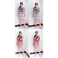 ราคา เดรสลายมิกกี้เม้าส์ (Size สาวอวบ) (4750056238)