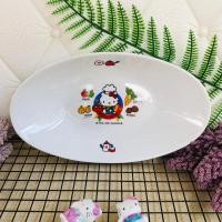 ราคา จานเปลเซรามิคญี่ปุ่น SANRIO ลาย Hello Kitty มือสอง จากญี่ปุ่น (18579764124)