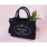 ราคา Prada Canapa สี Nero black ของแท้ % (2456807547)