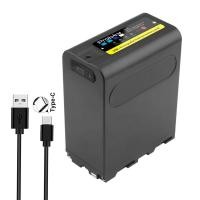 ราคา 12000mAh NP-F990 NP-F970 F960 แบตเตอรี่ถอดรหัสสําหรับกล้องวิดีโอ Sony HXR-MC1500C NEX-EA50 HVR-Z7C NX3 5 ไฟ LED วิดีโอ (49462888511)