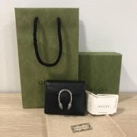 ราคา Gucci - Dionysus flap wallet (black) (16790138687)