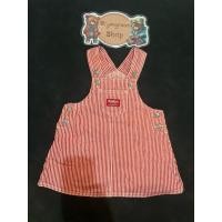 ราคา ชุดเอี๊ยมกระโปรงสั้นผ้ายีนส์ลายทางของเด็กมือสอง (สีแดง) Size 80 แบรนด์ Oshkosh ของแท้ ✨% สภาพ 90% (27026871129)
