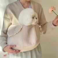 ราคา กระเป๋าใส่สุนัขกระเป๋าสะพายผ้าใบระบายอากาศเดินป่าสัตว์เลี้ยงขนาดเล็กกระเป๋าหิ้วลูกสุนัขลูกแมวเดินทางกระเป๋าสะพาย (24038740384)