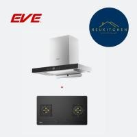 ราคา Eve ชุดเซตเตาแก๊ส+เครื่องดูดควัน EVE HB78-2BBTA/BG + HC-OLYMPUS-90 (8851737209196) (28227626789)