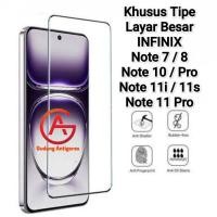 ราคา LAYAR กระจกใสป้องกันรอยขีดข่วนไม่มีเส้นหน้าจอขนาดใหญ่พิเศษ INFINIX NOTE 7 8 10 11i 11S PRO กระจกนิรภัย (45155452314)