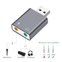 ราคา USB การ์ดเสียง ซาวด์การ์ด Audio 3D Sound Virtual 7.1 Channel Card Adapter (2269490881)