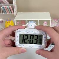 ราคา นาฬิกาปลุก alarm clock นาฬิกาปลุกสุนัขอบเชยสดขนาดเล็กน่ารักนาฬิกาเรืองแสงนาฬิกาตั้งโต๊ะตั้งโต๊ะนักเรียนสามารถเวลาปิดเสียงจอแสดงผลเครื่องวัดอุณหภูมิ (53509759309)