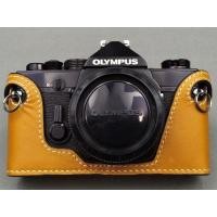 ราคา Half Case เคสหนังแบรนด์ Funper สำหรับกล้องฟิล์ม Olympus OM1 OM2 OM3 OM4 (28974127069)