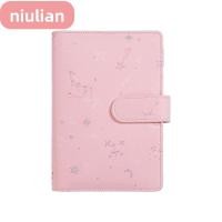 ราคา หนังสือออมเงิน NIULIAN, สมุดโน๊ต PU หนัง a6, แพลนเนอร์ใบหลวม, ออแกไนเซอร์ประหยัดเงินสด (45613278000)