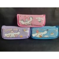ราคา CINNAMOROLL POMPOMPURIN ZIPPER FABRIC กล่องดินสอ/ กล่องดินสอ 2 ซิป (40605727873)
