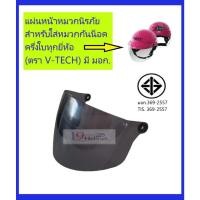 ราคา แผ่นหน้า กระจกหน้า หมวกกันน็อคครื่งใบราคาประหยัด สินค้าได้มาตราฐานผ่านมอก.ใช้ได้กับหมวกครึ่งใบเปิดหูได้ทุกแบรนด์ (43354765078)