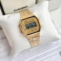 ราคา CASIO นาฬิกาข้อมือดิจิตอล ของแท้ เครื่องศูนย์ CMG รุ่น A168WG-9W / A168 ประกัน CMG 1 ปีเต็ม (24935786165)