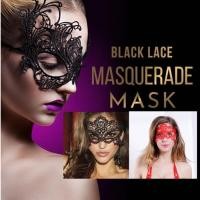 ราคา ผู้หญิงเซ็กซี่ฮาโลวีนคอสเพลย์และปาร์ตี้ลูกไม้ Eye Cutout Eye Mask สําหรับ Masquerade Party แฟนซีชุดเครื่องแต่งกายหน้ากากเซ็กซี่ Lady (42163803082)
