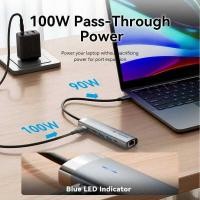 ราคา ▥ Vention ประเภท C ถึง HDMI 4K60hz Rj45 PD 100W อะแดปเตอร์สําหรับ Book Ipad Pro Air M2 M1 Samsu (43765116088)