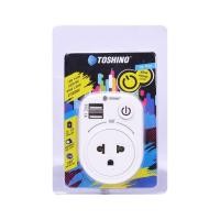 ราคา ปลั๊ก Adapter Toshino รุ่น TS-P2U (7207574055)