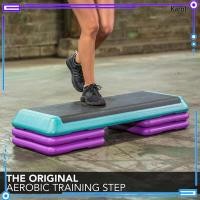 ราคา Karol.mall preferential สเต็ปเปอร์แอโรบิค Aerobic Step เสต็ปเปอร์หรือแท่นสเต็ปสำหรับเล่นแอโรบิค Body Stepper (48706529591)