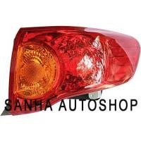 ราคา ไฟท้าย และ ไฟทับทิม สแตนดาร์ด Toyota Corolla Altis ปี 2008,2009,2010 รุ่นหน้าแบน (19631828762)