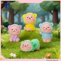 ราคา [UJB]☆หมีเสื้อกันฝนขนาดเล็ก 2 ชิ้น, ตัวเลขเรซินขนาดเล็ก, หมีขนาดเล็กขนาดเล็กขนาดเล็ก, ตุ๊กตาสัตว์หมีน่ารักสําหรับสวนนางฟ้า (56112260982)