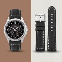 ราคา สายนาฬิกาหนังแท้ Crazy Horse หนังนาฬิกาอุปกรณ์เสริมผู้ชายแทนที่ Tissot DW Langqin Casio Tianwang Panerai (43483003454)